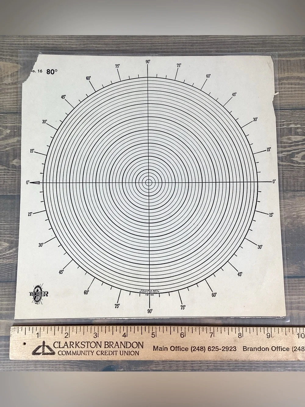 8 Unique 1944 Laminated Graphing Paper With Tilt Perspective